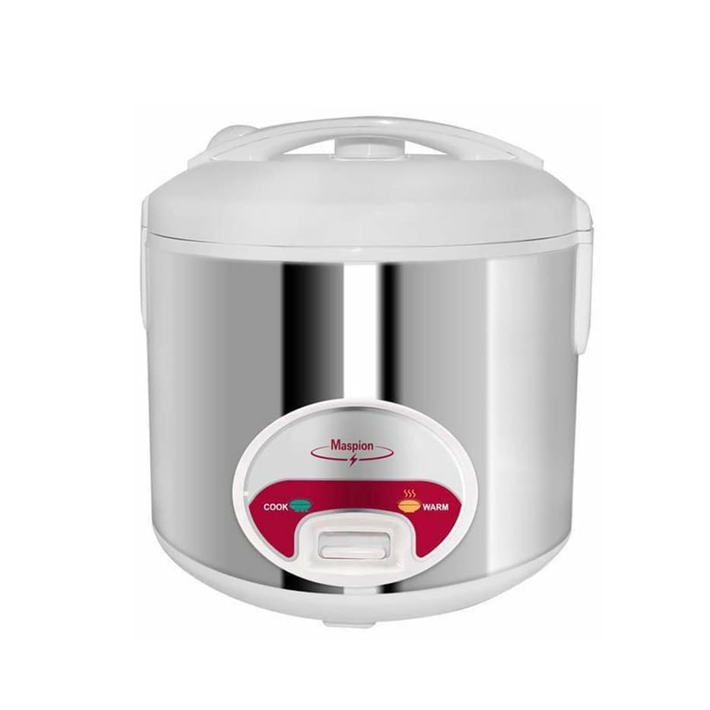 Maspion Rice Cooker 3 In 1 Silver 1.8 L - MRJ1808SSN | MRJ1808 SSN